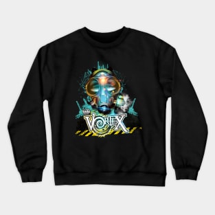 Vortex July Gas Mask Design Crewneck Sweatshirt